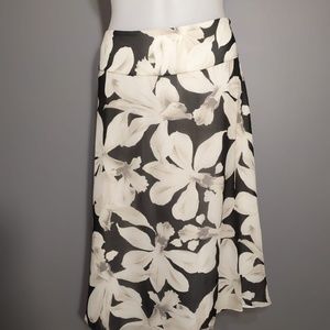 BANANA REPUBLIC FLORAL SKIRT